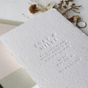 The Audrey Suite Wedding Invitation / SAMPLES image 3