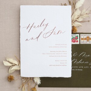 The Ma Chérie Suite Wedding Invitations / SAMPLES image 4