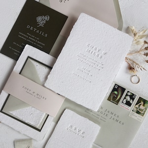 The Audrey Suite Wedding Invitation / SAMPLES image 9