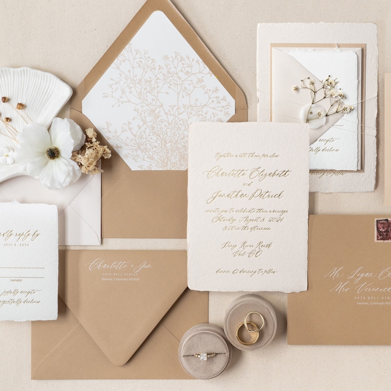 The Carta Bella Suite Wedding Invitations / SAMPLES image 1