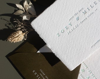 The Audrey Suite Save the Dates / SAMPLES