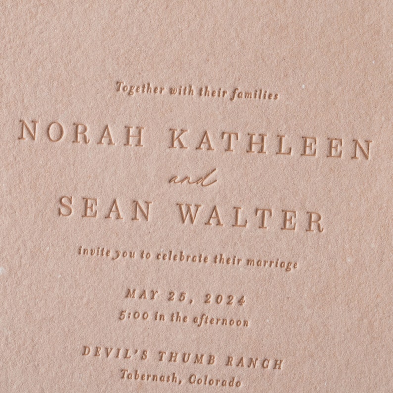 The Nouveau Suite Wedding Invitations / SAMPLES image 5