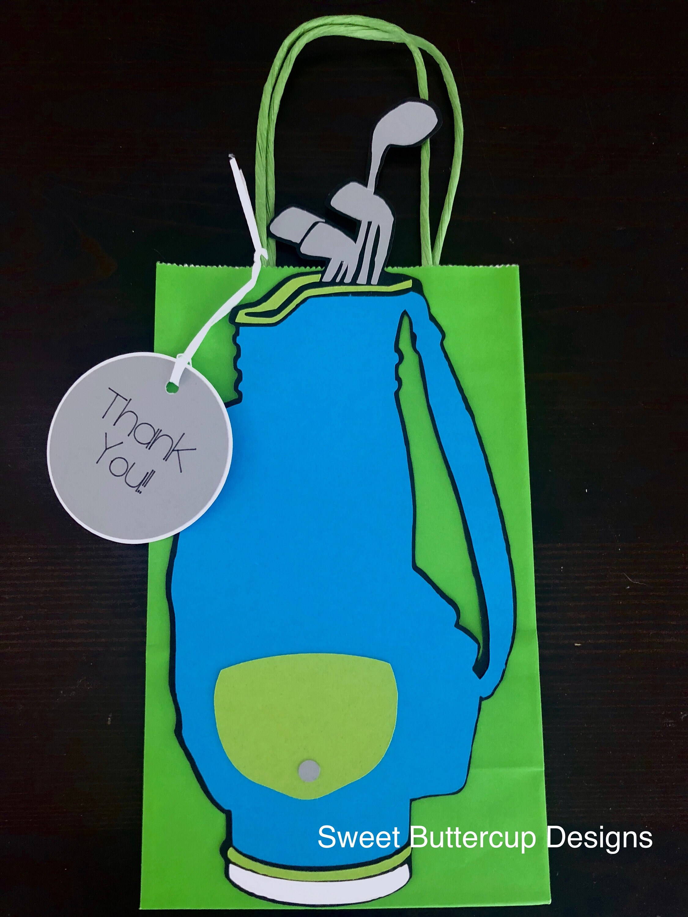 Golf Birthday Party Goody Bags Sports Birthday Party Treat Etsy