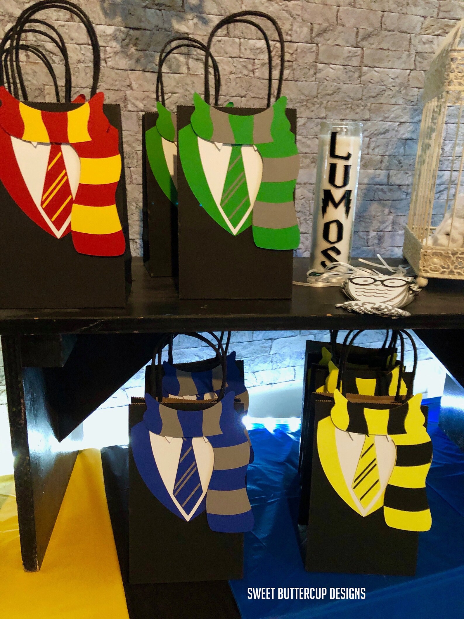 Wizard Birthday Party Banner Wizard Owl Party Banner HP | Etsy