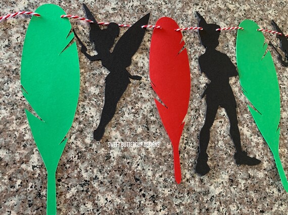 Neverland Garland Peter Pan Garland Peter Pan Banner Peter Pan Etsy