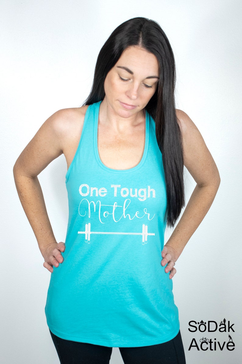 Tough Mother Funny Workout Tank Mother's Day Gift Mom Gym - Etsy