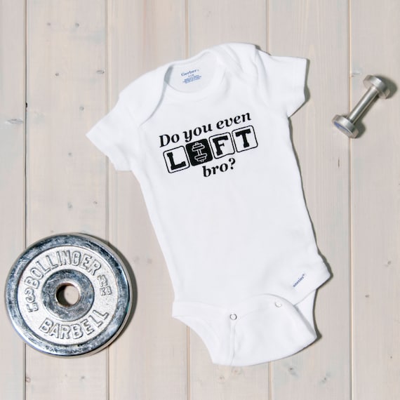 Funny Gym Baby Onesie Fitness Onesie Crossfit Baby Onesie Etsy