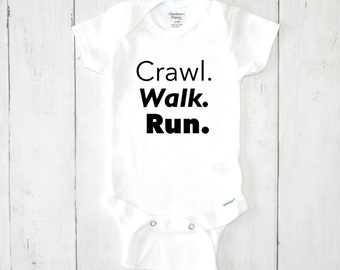 Crawl Walk Run - Etsy