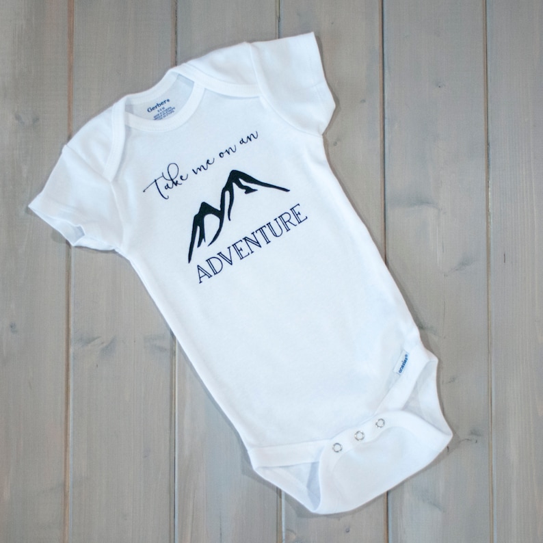 Adventure Baby Onesie\u00ae Mountain Baby Gift Outdoor Baby Clothes Mountain Onesie\u00ae Hiking Baby Gift Outdoorsy Baby Clothes