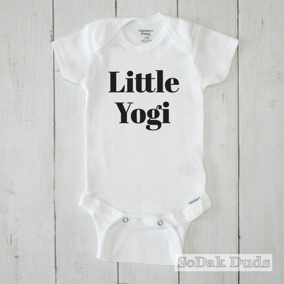 Little Yogi Baby Onesie® Yoga Onesie® Mom Onesie® Yoga Baby Etsy
