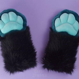 Fursuit Mochi Paws - Faux Fur Paws - Fursuit Premade Paws - Furry Hand Paws - Furry Gloves - Therian Paws - Fursuit Accessory Partial