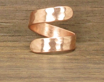 Pure Copper Ring, Handmade, Arthritis Lore, #175-2