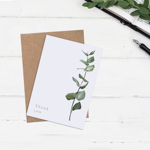 Christliche danke botanische Karte, gelegentliche Karte, Dankbarkeitskarte, Gebetskarte, leere Karte, 1 Thess 5:18, umweltfreundlich