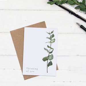 Christian Botanical Greetings Card, Set of Three Cards, Sympathy Card, Thank You Card, Thinking of you Card, Eco Friendly imagem 2
