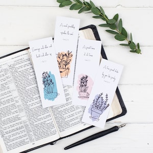 Friendship Scripture Bookmarks: Christian Gift Set, Eco Friendly