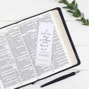 Christian Bookmarks For Him, Christian Gifts, Father's Day Gift, Scripture Bookmarks, Gifts for Him, Eco Friendly image 2