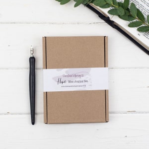 Christelijke 'hoop'-dagboekset, gebedsdagboek, briefpapier geschenkdoos, brievenbuscadeau, christelijk cadeau, Moederdagcadeau, milieuvriendelijk