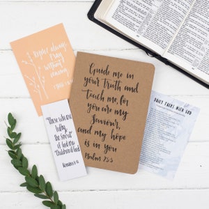 Christian Stocking Filler Secret Santa Bible Study Supplies Personalised  Pencil Case for Bible Journaling Personalised Present Gift for Her 