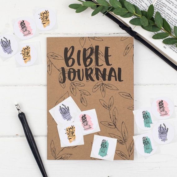 Bible Journal Floral Friendship Sticker Set Prayer Journal 