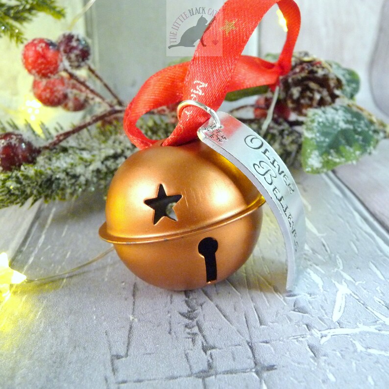 Christmas Believe Bell Santa Bell Christmas Bell Decoration Etsy UK