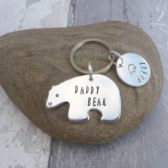daddy bear keyring