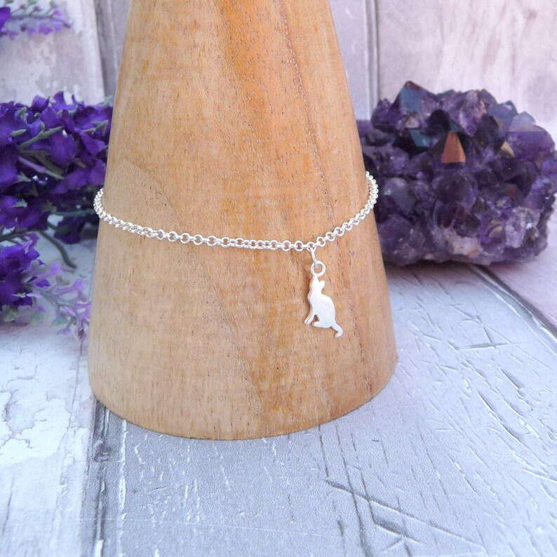 Sterling Silver Cat Jewellery Gift For Her Cat Jewellery Silver Cat Bracelet Pretty Kitty Bracelet Tiny Cat Bracelet Cat Lover Gift