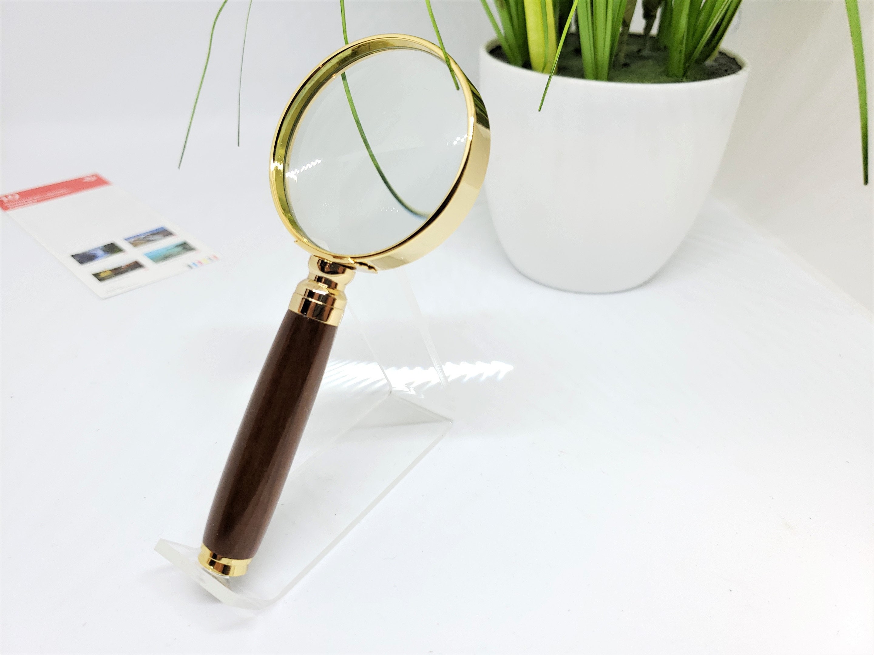 Magnifying Glass 10X Magnification 2 Diameter Glass Etsy Canada