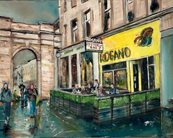 The Rogano Restaurant Glasgow scotland giclee print