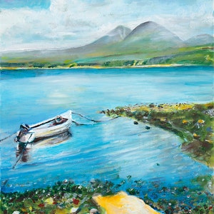 Scotland Highlands Sound of Islay Paps of Jura giclee print
