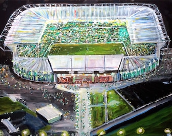 Celtic Park Paradise European Nights Celtic Way Giclee print