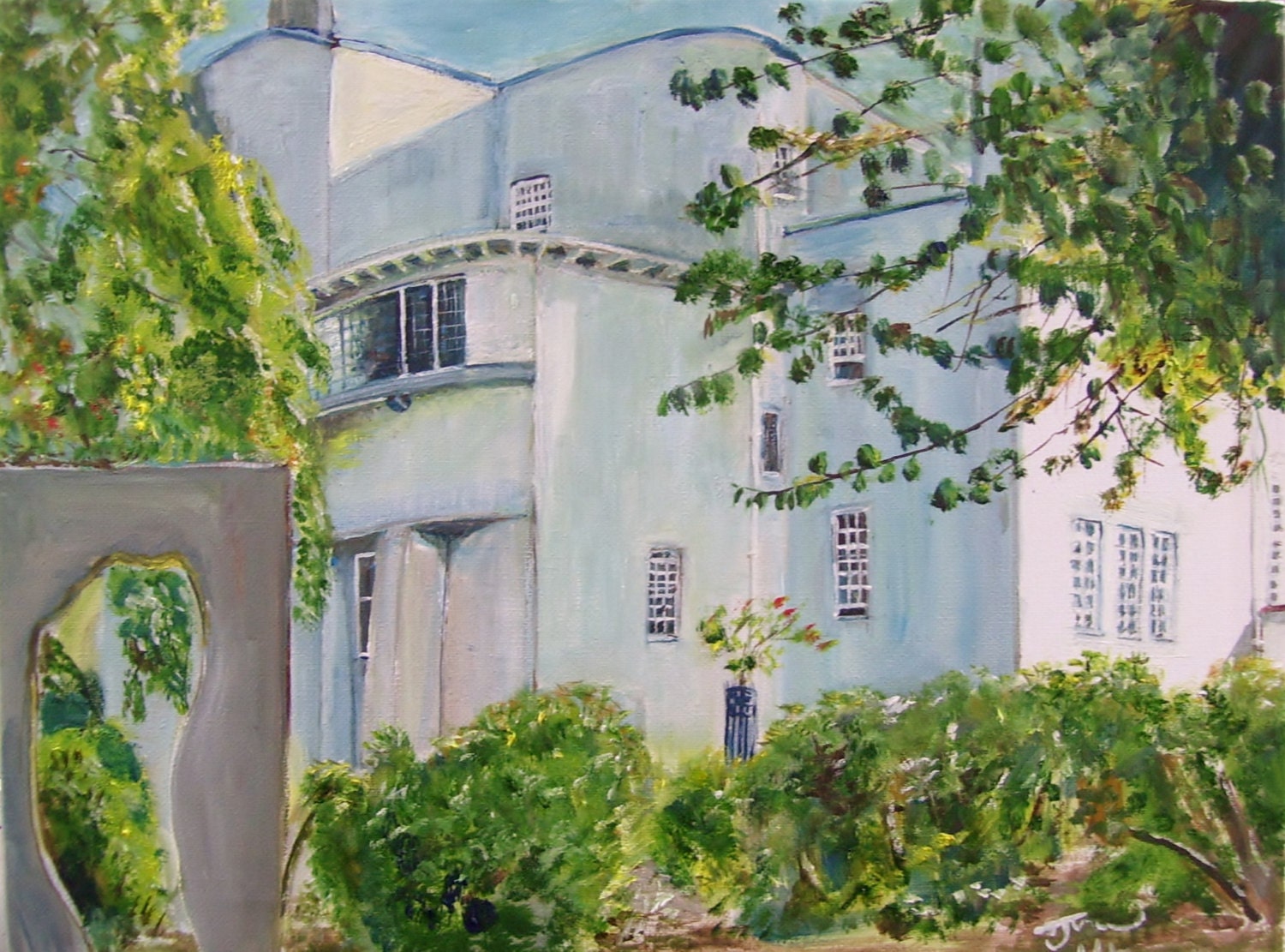 Glasgow Scotland House for an Art Lover West Wing  mackintosh giclee print