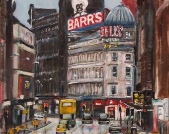Glasgow Renfield Street giclee print