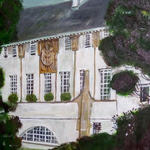 Glasgow Scotland Mackintosh House for an Art Lover Landscape print
