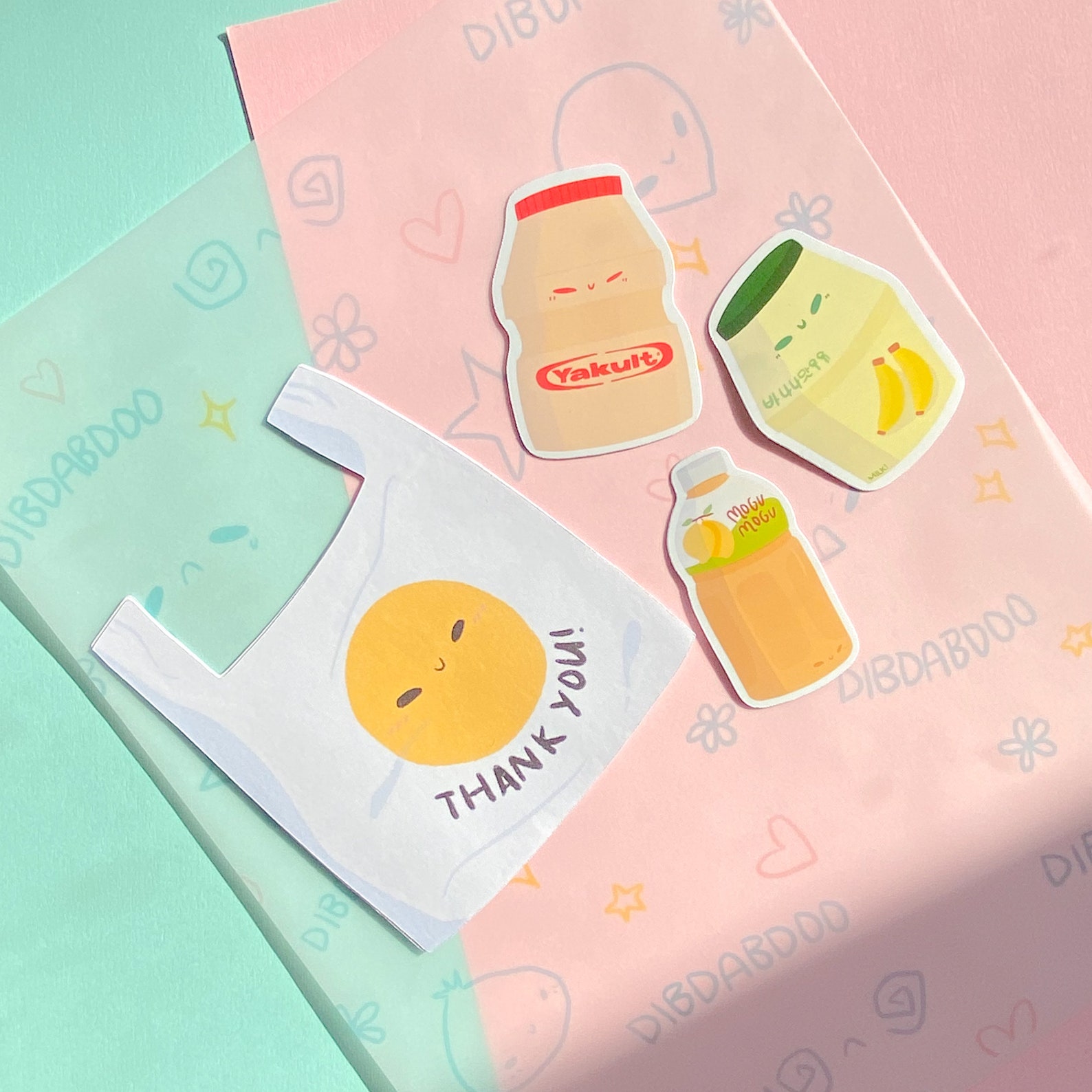 Yakult Korean Probiotic Yogurt Drink Sticker Vinyl Asian Etsy