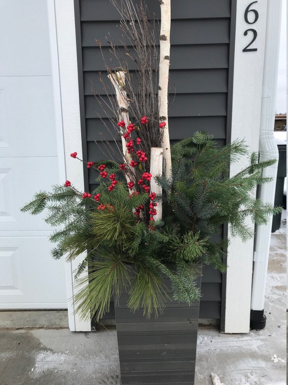 Set Of 3 11 1 2 Real White Birch Poles Branches Etsy
