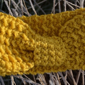 Chunky Winter Crocheted Ear Warmers/EarMuffs