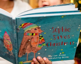 personalised christmas books for babies
