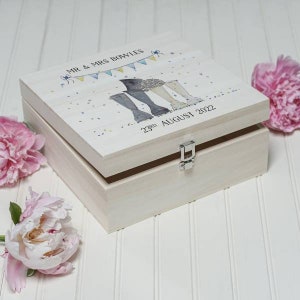 Wedding Welly Boot Memory Box