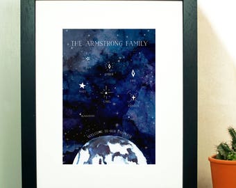 Universe Family Print