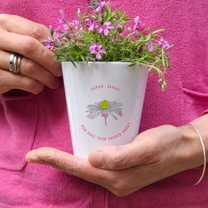 Personalised Make It Your Own Plant Pot