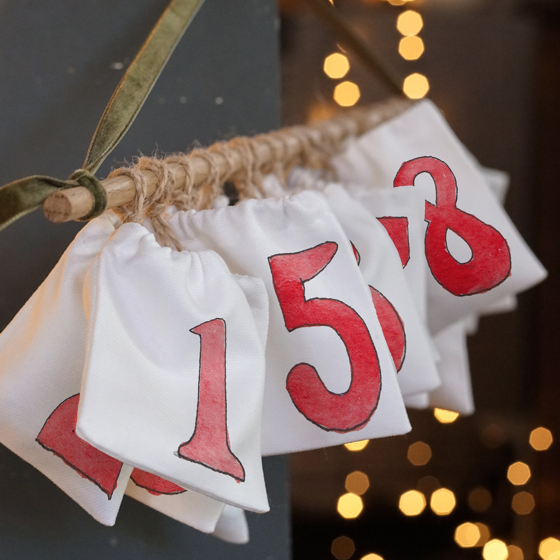 Christmas Advent Calendar Wall Hanging - Etsy