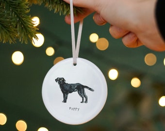 My Dog Keepsake Ceramic Christmas Tree Decoration