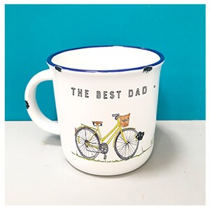 Personalised Father&#39;s Day Cycling Mug