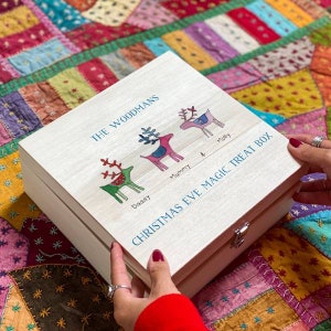 Rainbow Reindeer Christmas Eve Box
