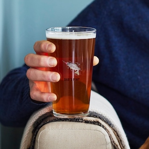 Fishing Pint Glass