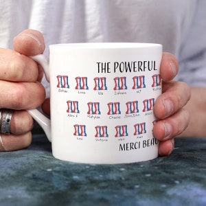Personalised French Teacher Class Mug