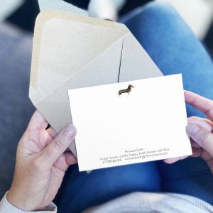 Dackel Briefkarten