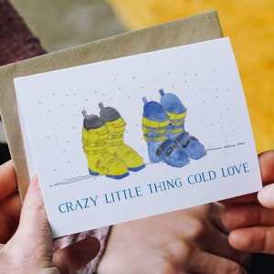 Thing Cold Love Valentine's Card