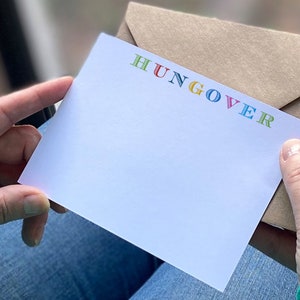 Hungover Briefkarten