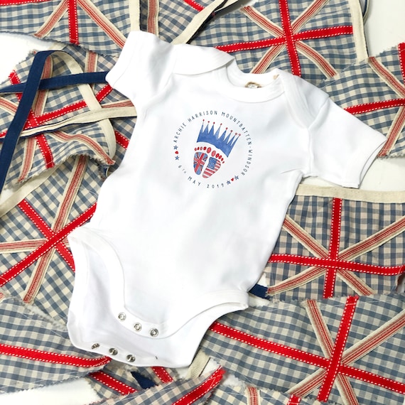 royal baby sleepsuit